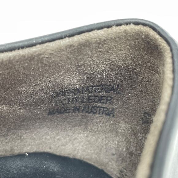 Paul Green Women's Black Leather Block Heel Dress Shoes Size UK 5, US 7.5 - Picture 8 of 13